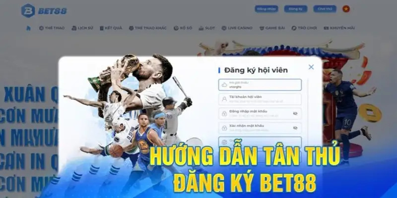 hướng dẫn đăng ký bet88