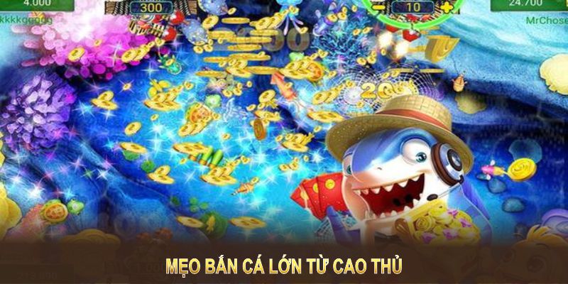 mẹo bắn cá lớn từ cao thủ