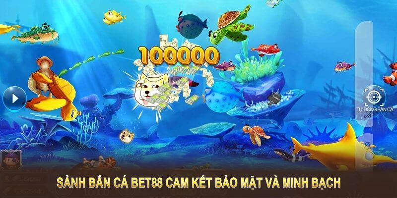 sảnh bắn cá bet88 cam kết bảo mật và minh bạch